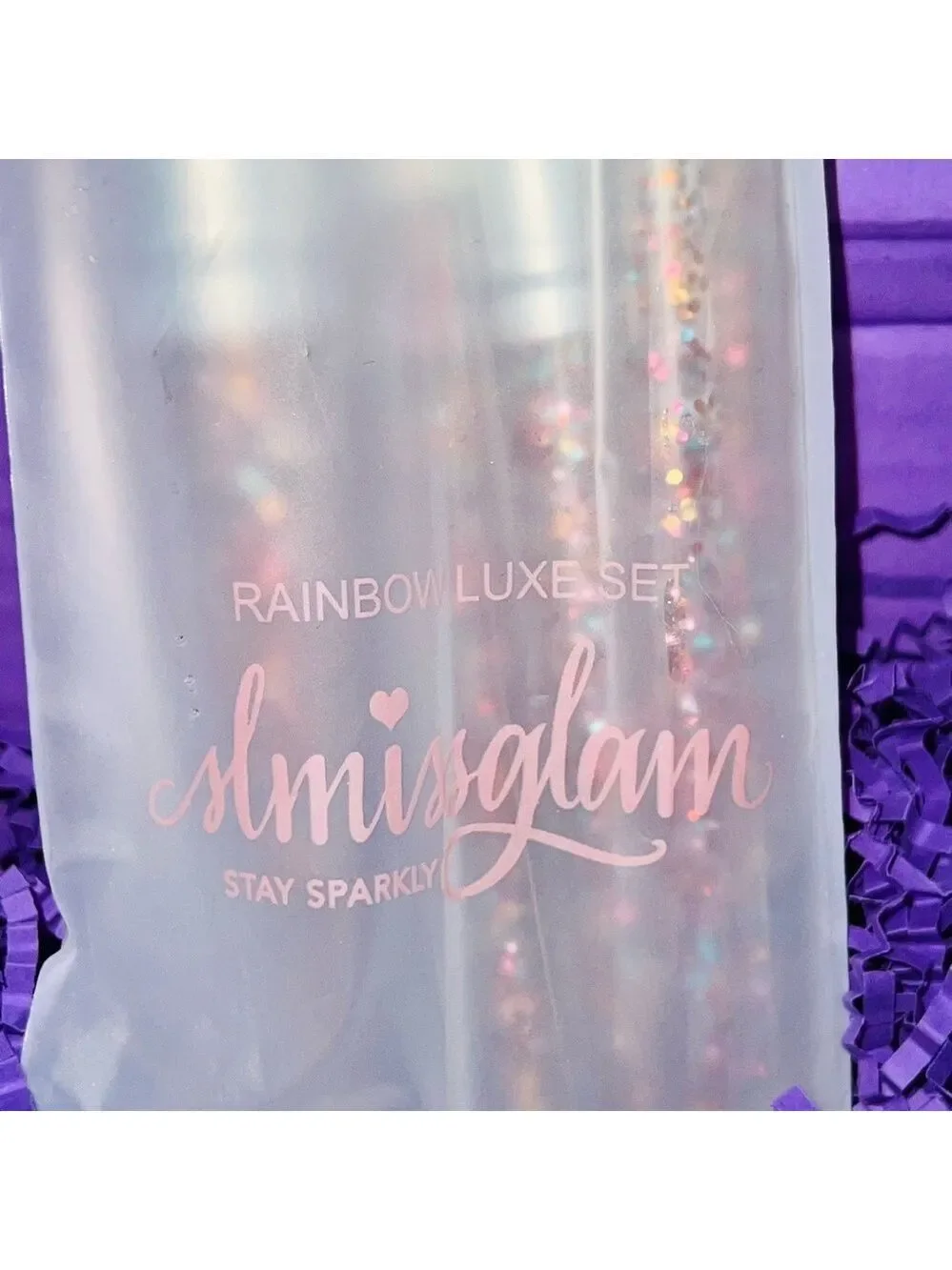 SLMissGlam Beauty Rainbow Luxe Makeup Brush Set
